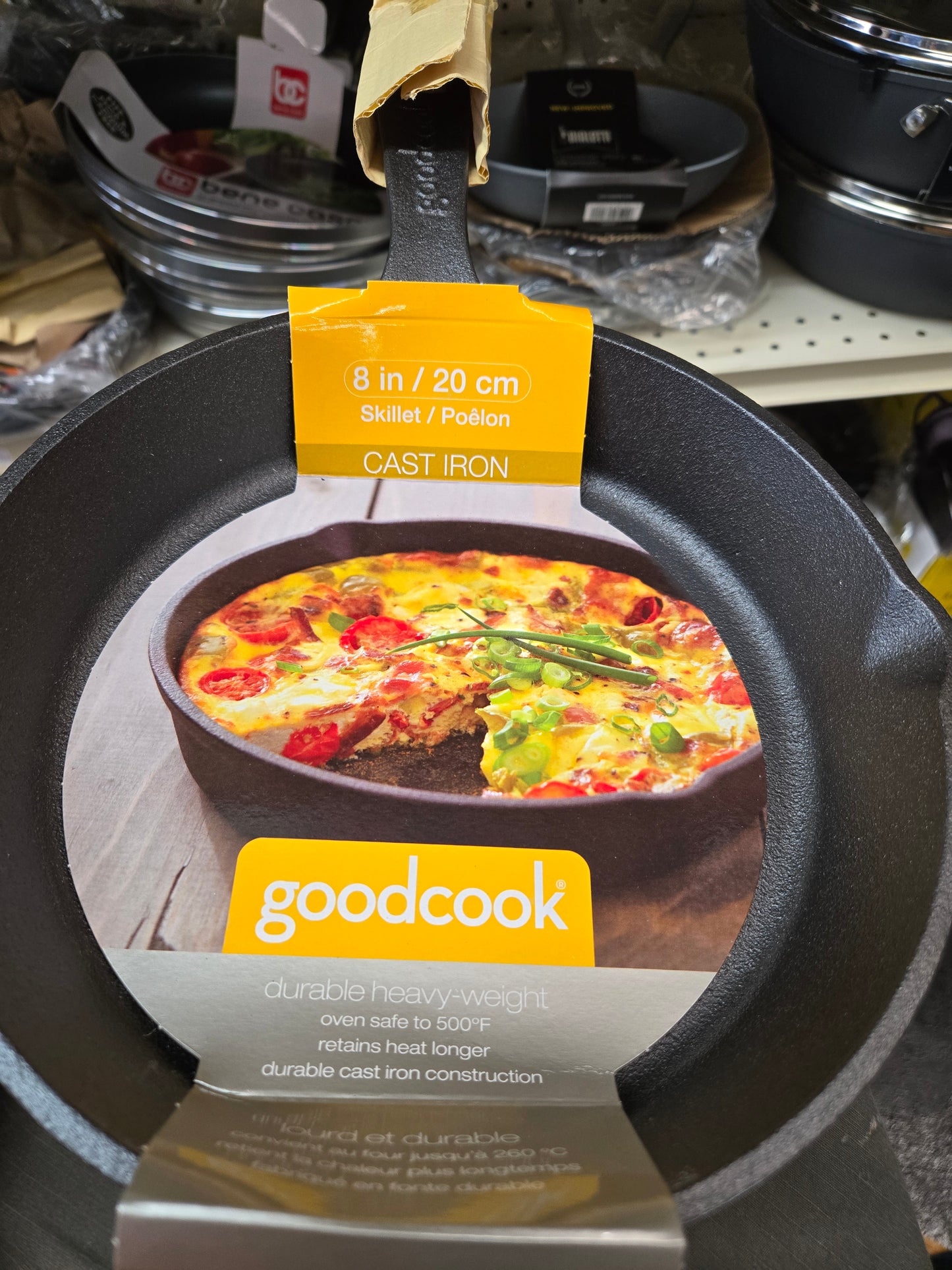 GC cast iron 8in skillet