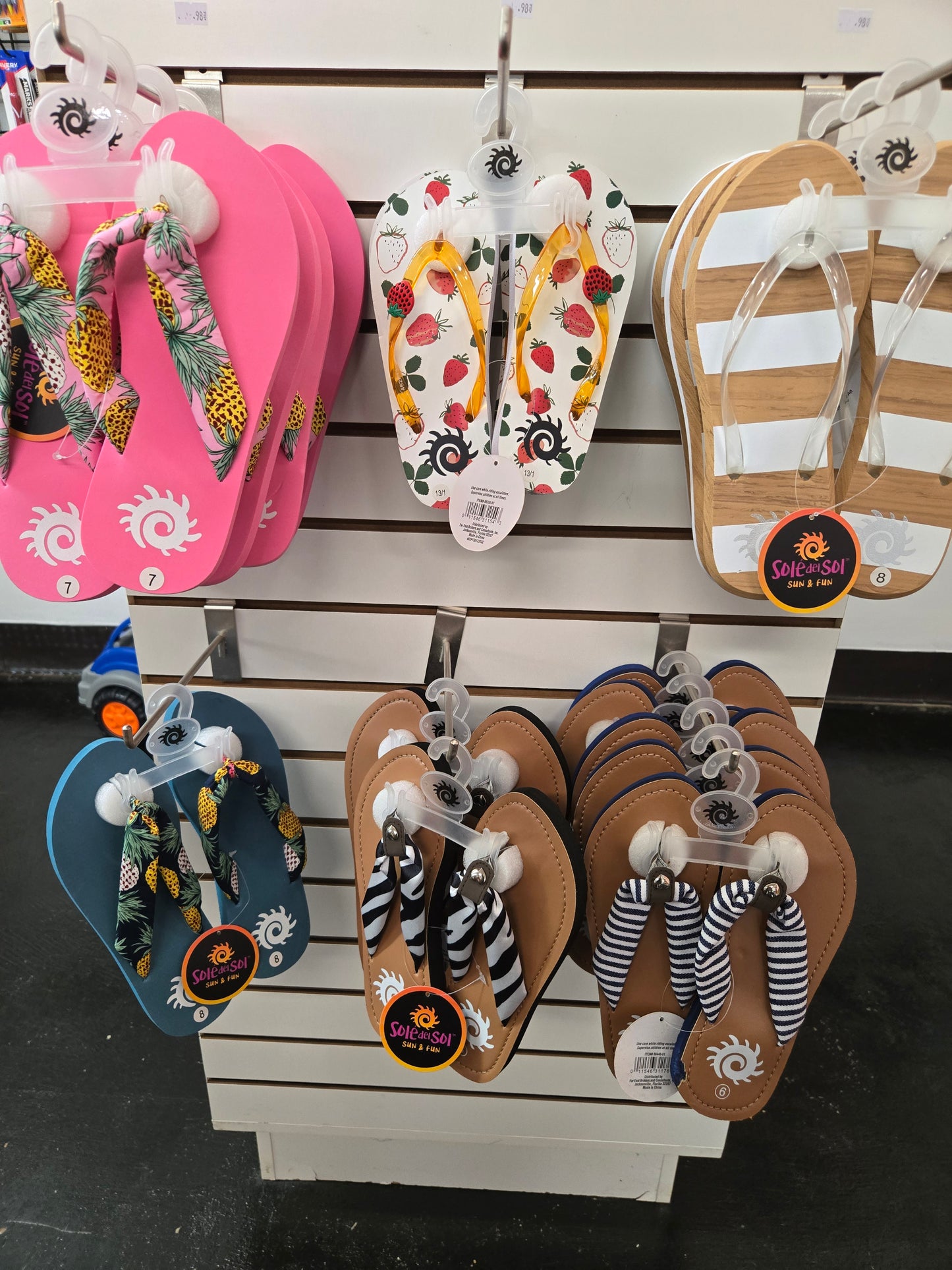 Summer flip-flops