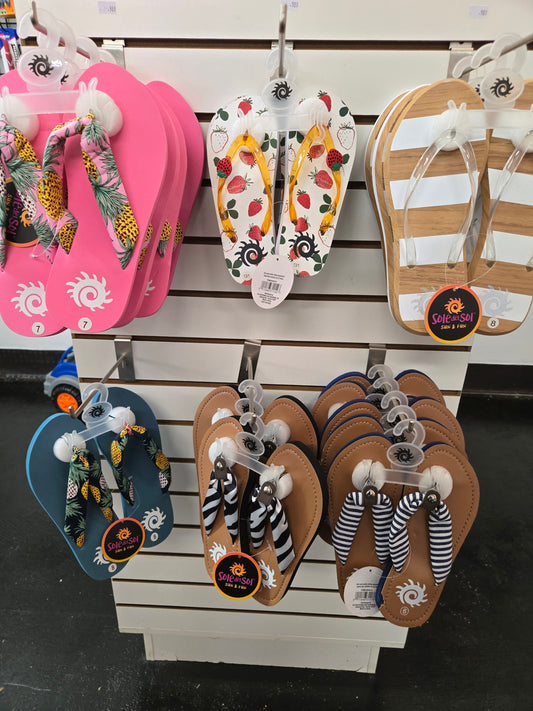 Summer flip-flops