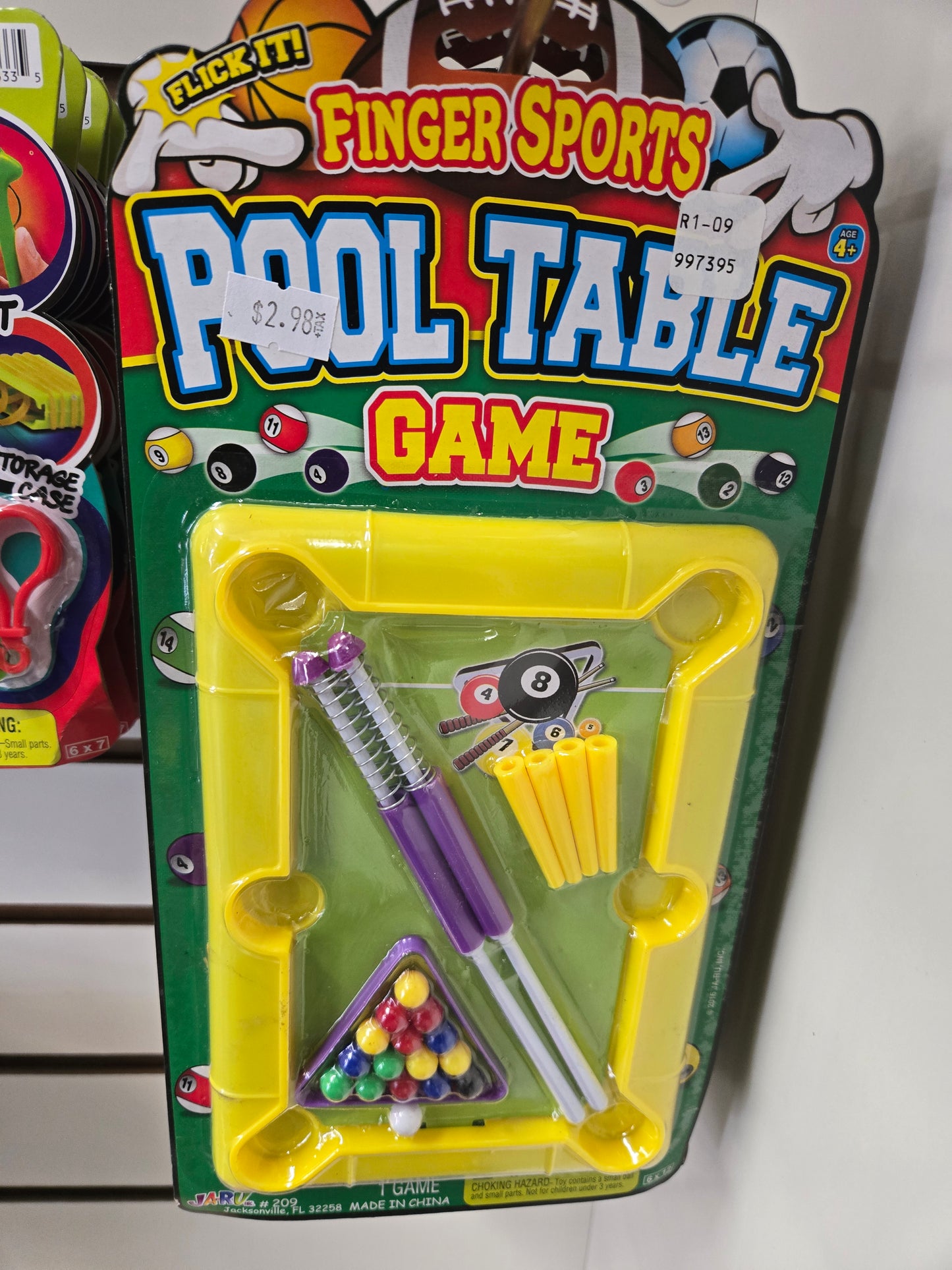 Jr finger pool